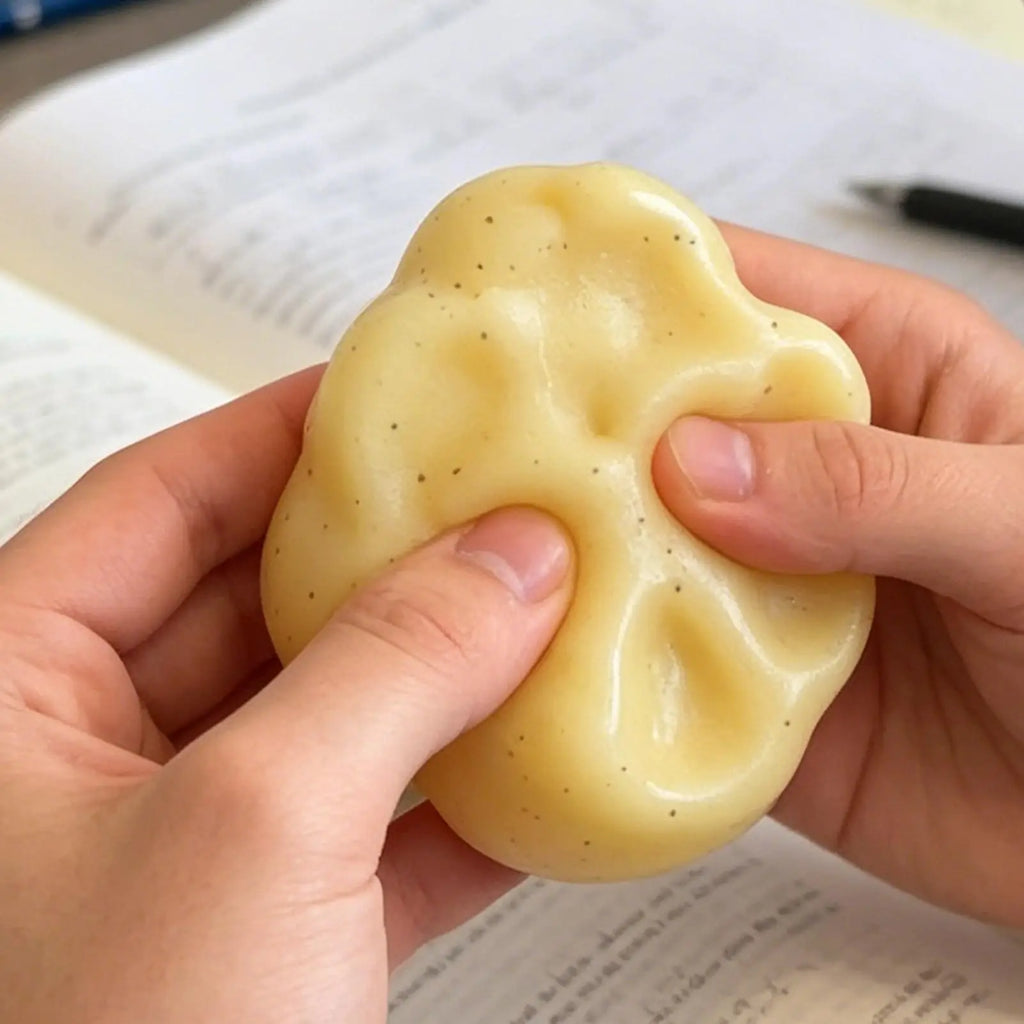 Handmade Mashed Potato Squeeze Toy Realistic Soft Stress Relief Toy Funny Home Decoration Gifts Zpaxo
