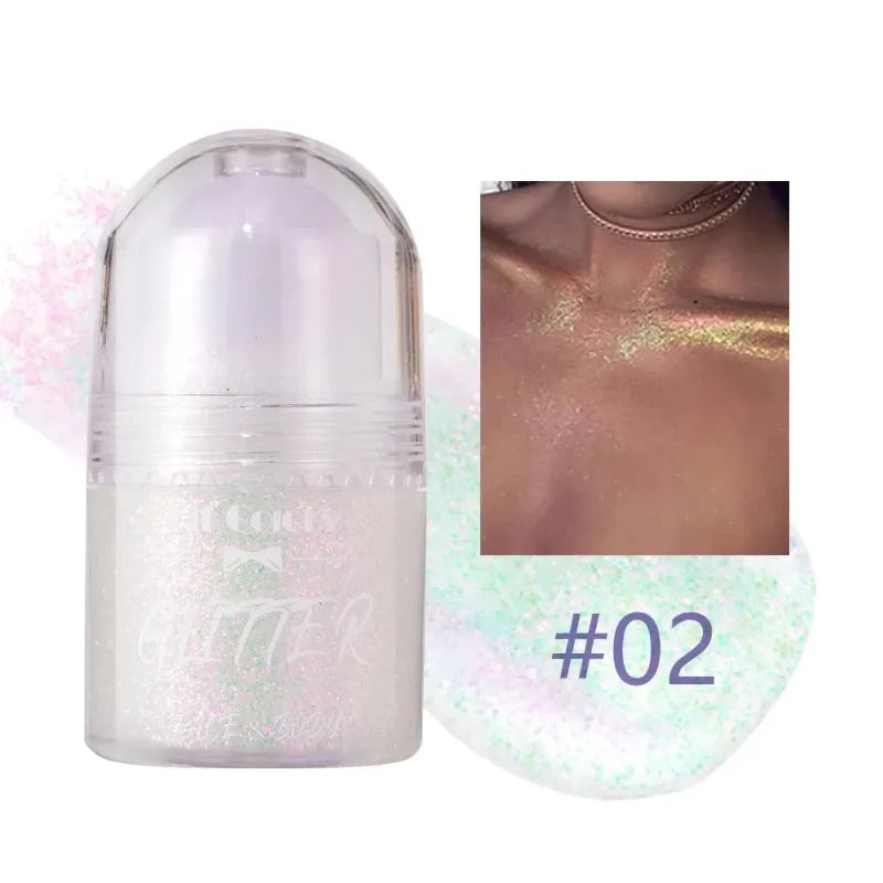 Sparkling Sequins Glitter Gel Face Body Eye Painting Shine Liquid Zpaxo 02