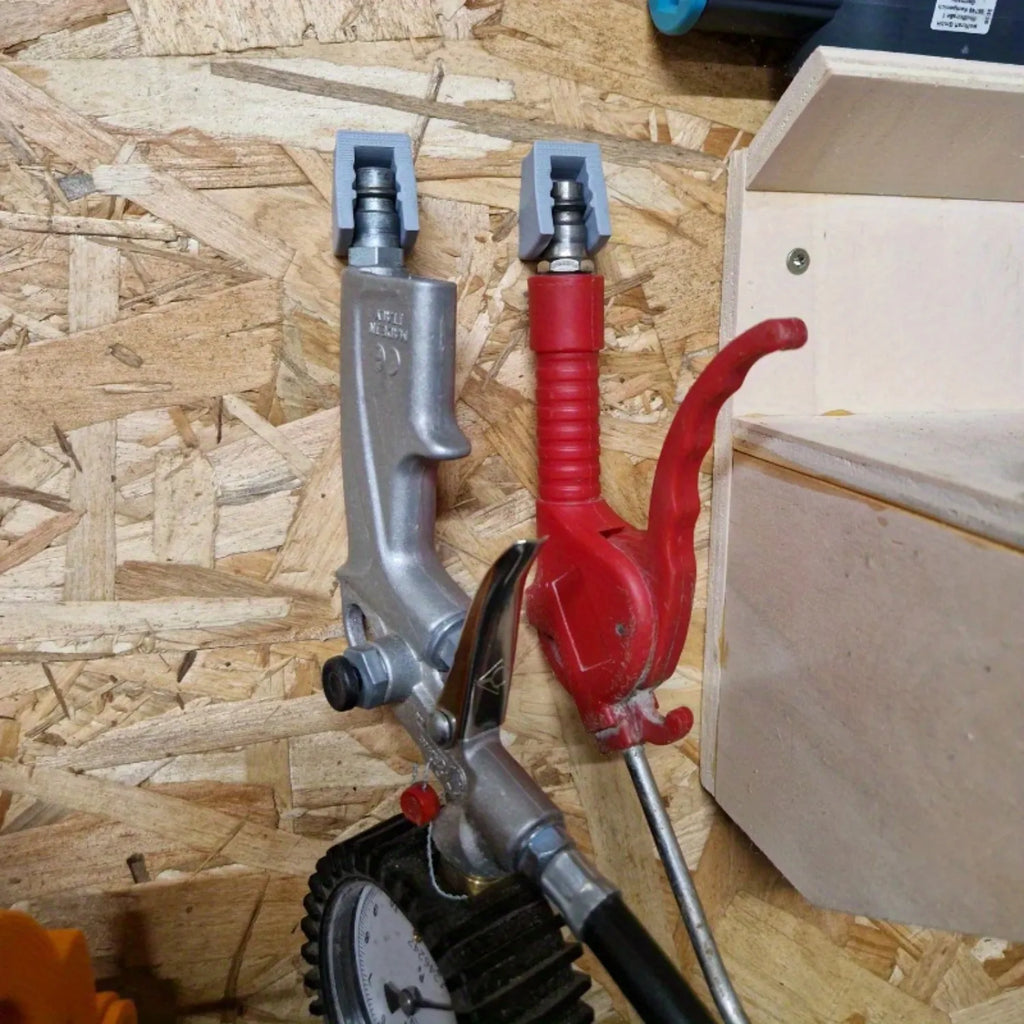 Pneumatic Tool Wall Mount Simple Practical Design Perfect Storing