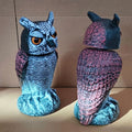 Owls Keep Birds Away Realistic Owl Garden Decoration Patio Bird