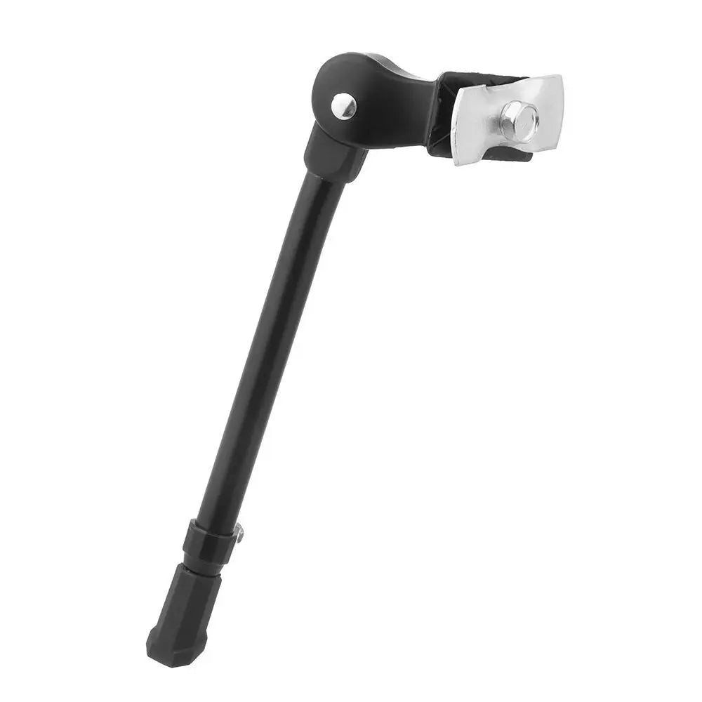 Adjustable Bike Kick Stand Heavy Duty Alloy Foot for Mountain Sports Bicycle Prop Black/Silver Zpaxo black