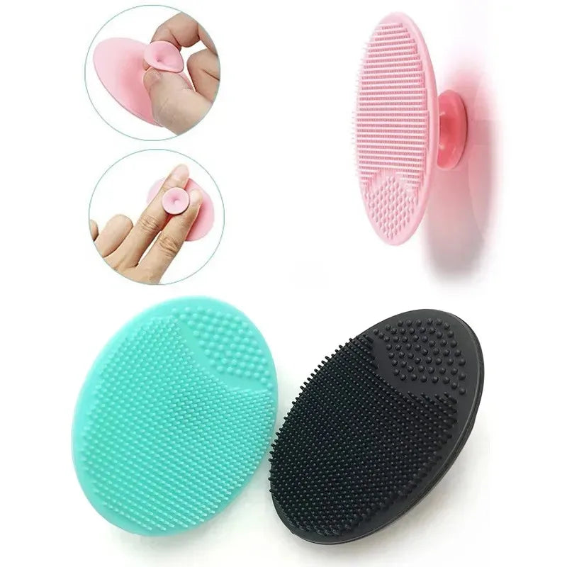 Silicone Face Cleansing Brush – Deep Pore Scrub Exfoliator