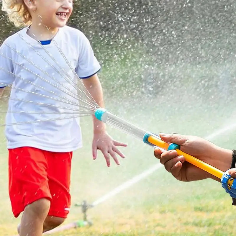 Squirt Shooter Toy Children Water Squirter Toy Pull-Out Design Liquid Fighting Game With Fountain Effect Outdoor Beach Game For Zpaxo
