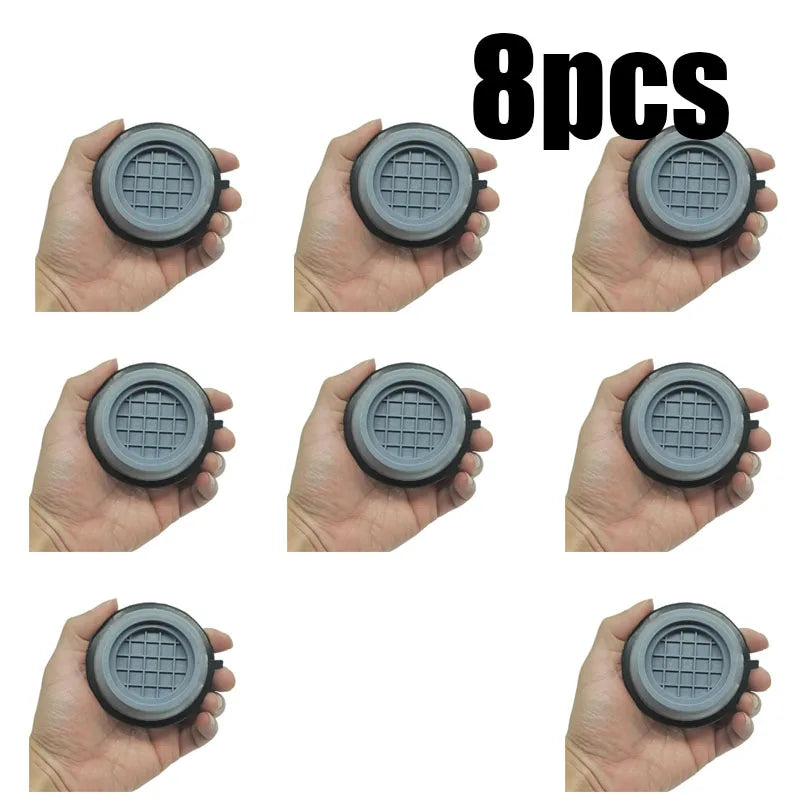 Silicone Washing Machine Anti-Vibration Foot Pads | 2–12 Pack