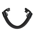 Soft Material Car Headrest Grab Handle Anti-fall Feature Universal Zpaxo Black