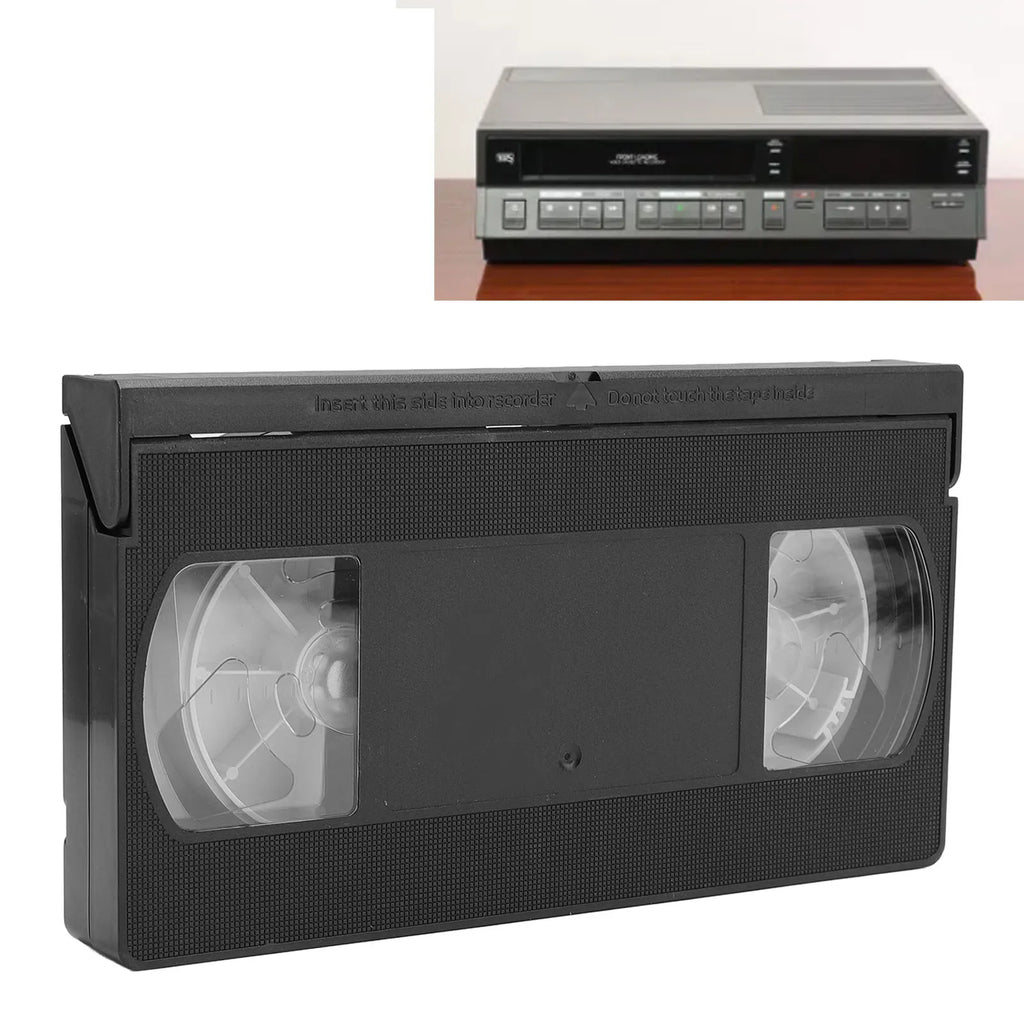 VCR Head Cleaner VHS Reusable Video Player Cleaning Tool Dry