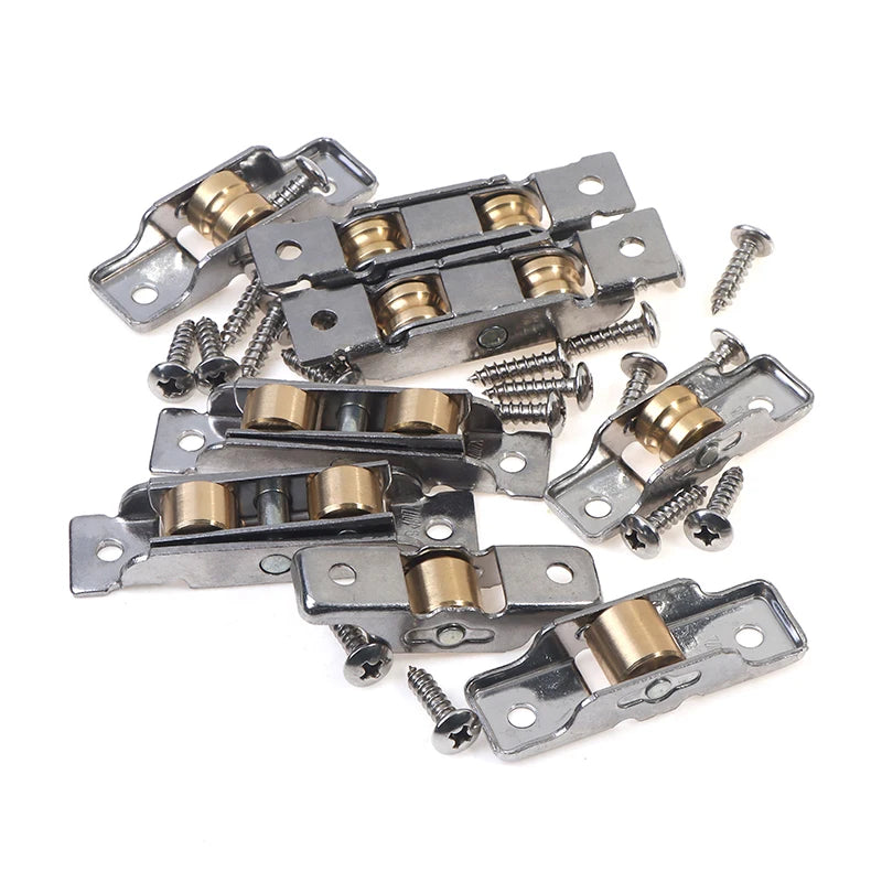 Sliding Wheels Rollers Heavy Mute Stainless Steel Door Bearing Zpaxo