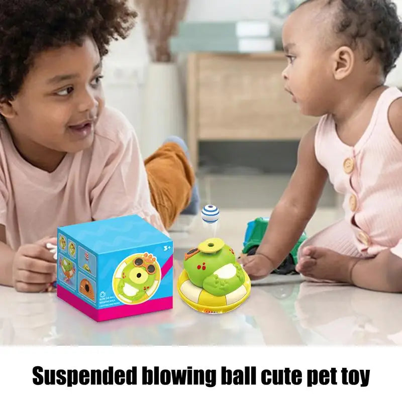 Electric Toy For Kids Blowing Ball Electric Toy With Sound And Light Educational Rotating Game Interaction Animal For Preschool Zpaxo