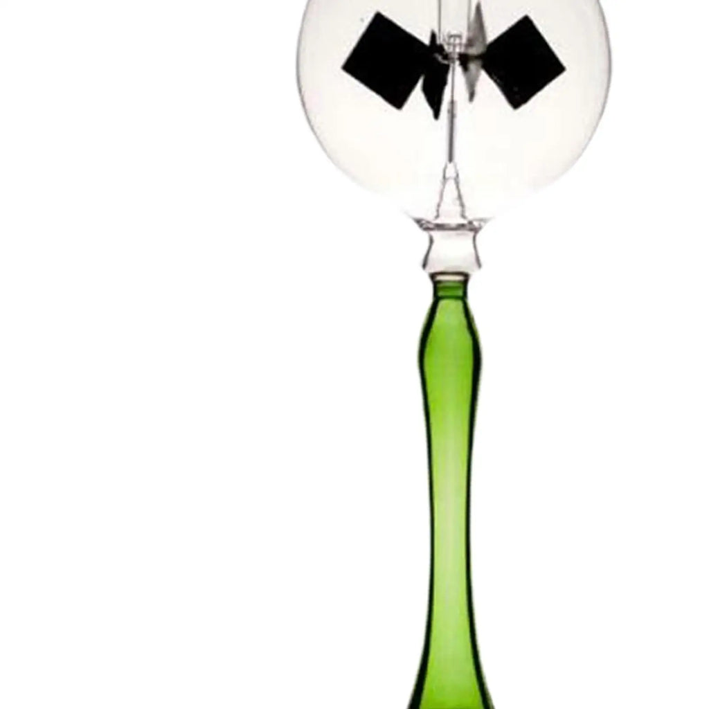 Solar Power Crookes Radiometer Windmill Glass Art Crafts Science Toy Zpaxo