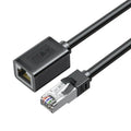 652F Cat6 Rj45 Cable Extension Adapter Cord Double Shielded Stable Transfer Zpaxo 1m CN