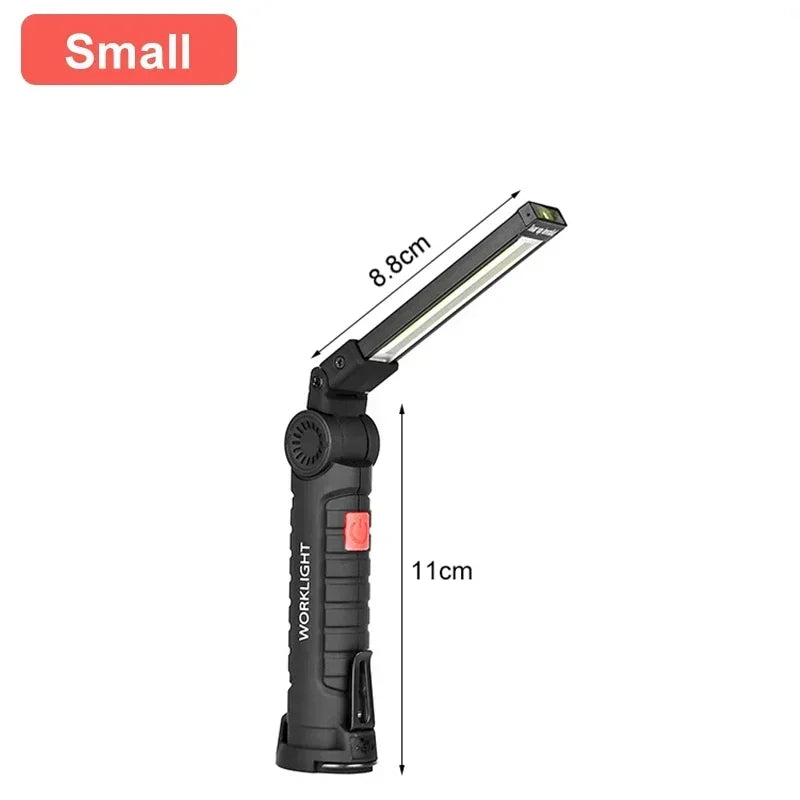 KDULIT COB LED Work Light – Magnetic Base & USB Rechargeable