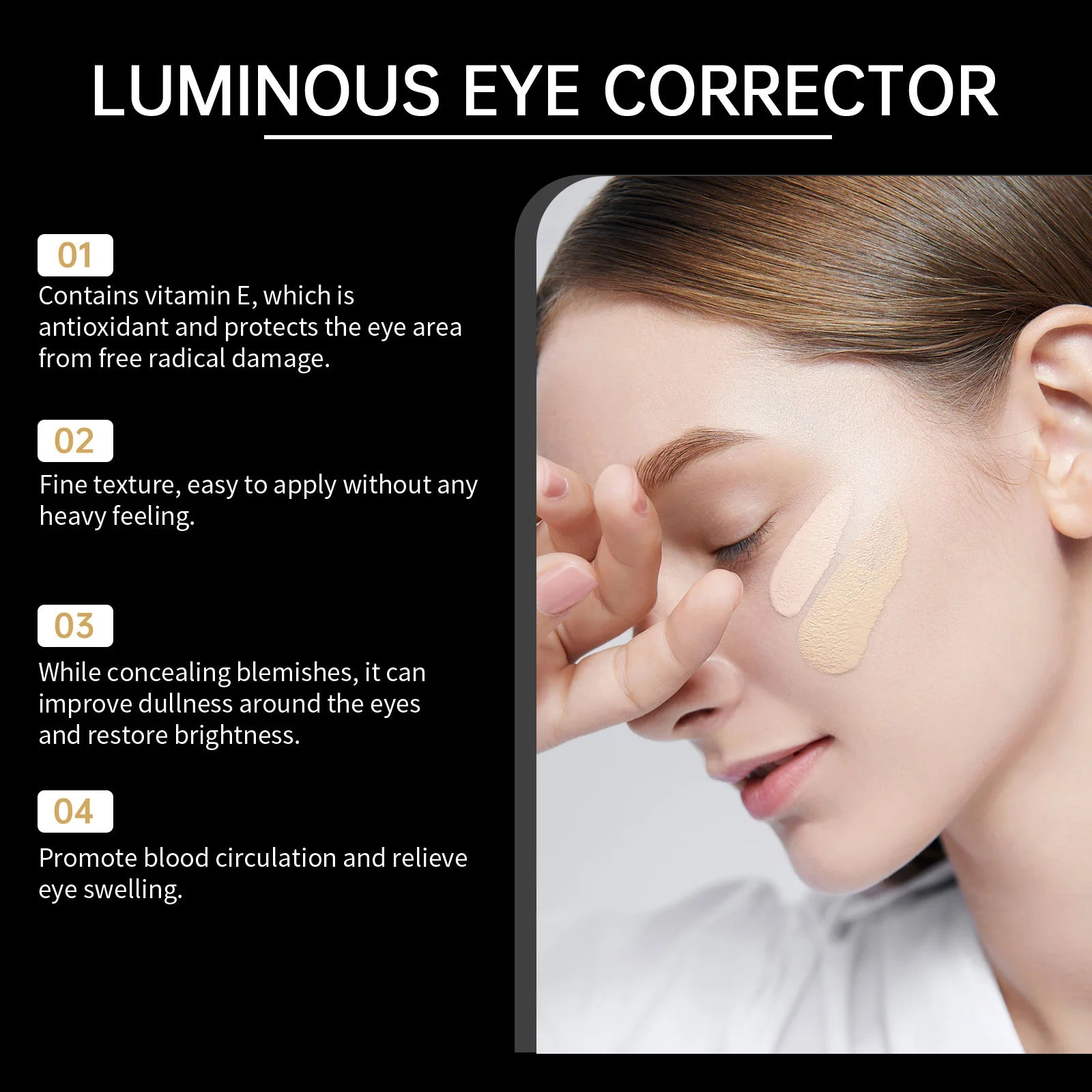 Tremella Eye Concealer for Dark Circles, Fine Lines & Hydration Eye Concealer Zpaxo