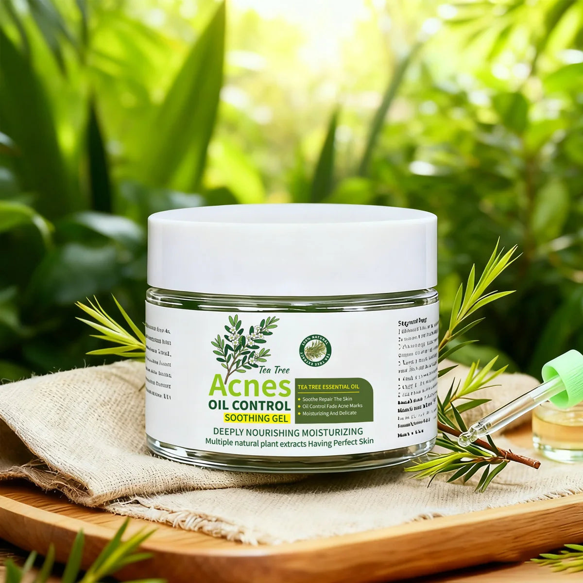 Tea Tree Acne Mud Mask – Oil Control & Soothing 120g Acne Mud Mask Zpaxo