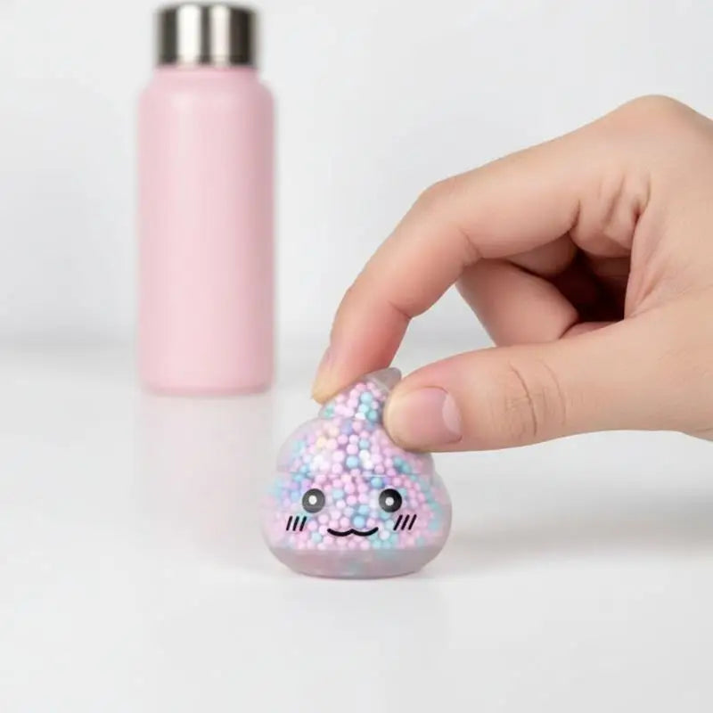 Squishy Poop Stress Relief Balls Colorful Fidget Toys Girls Kids Zpaxo