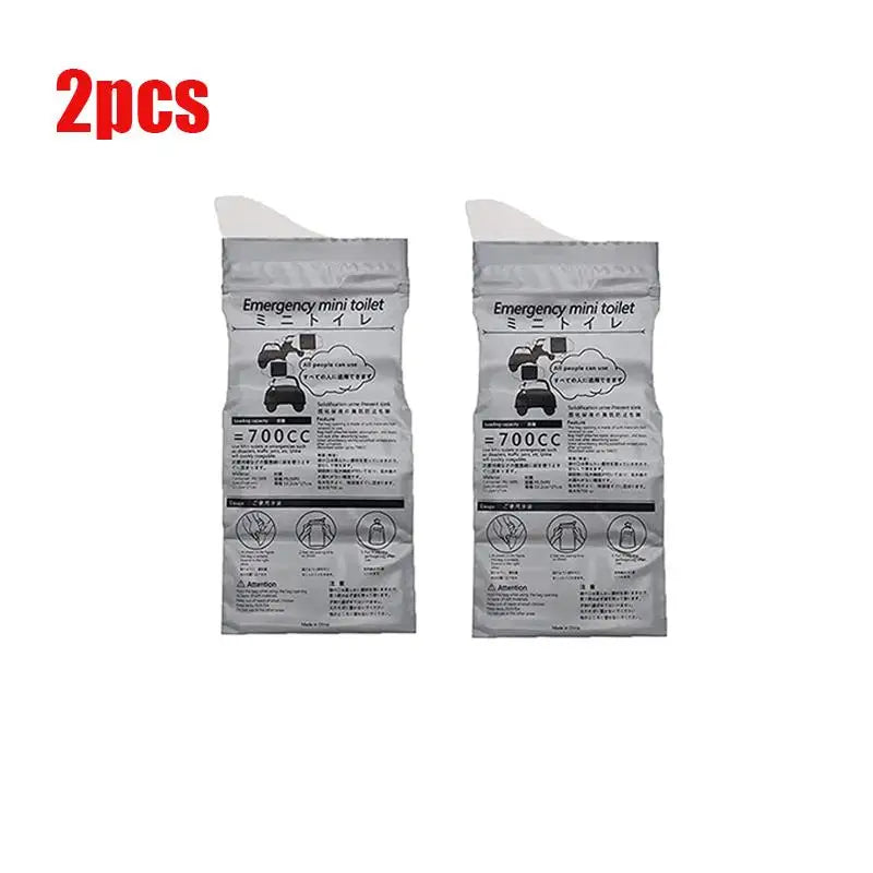 Disposable Emergency Urine Bags 700ml – Portable Travel Toilet