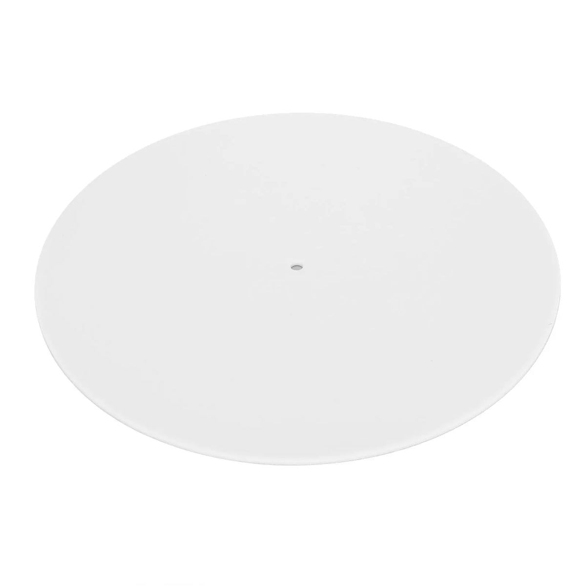 Turntable Mat Reduce Static Dust Noise Replacement Acrylic Record Zpaxo WHITE
