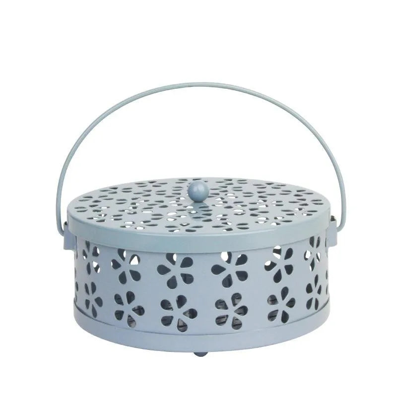 Creative Mosquito Coil Box and Holder, Indoor and Outdoor Fireproof Aroma Burner, Large Mosquito Coil Burner, Mosquito Coil Tray Zpaxo