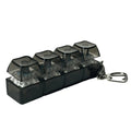 Clicker Fidget Toy Sensory Relaxation Keychain Keyboard Keychain With Light For Students Office Coworkers Friends Family Zpaxo China Mainland