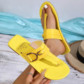 Women Slippers Comfortable Wear-Resistant Shoes Fashion Outdoor Slip-On Slippers Soft Bottom Beach Sandals Ladies Slides Women Zpaxo YELLOW 41