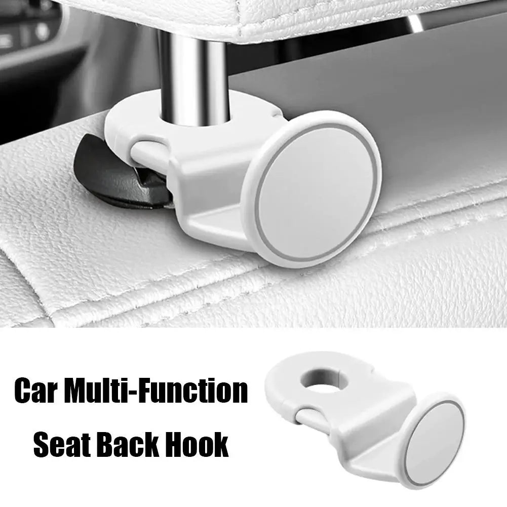 Car Headrest Hook – Heavy-Duty 20KG Back Seat Organizer Car Seat Organizer Zpaxo F