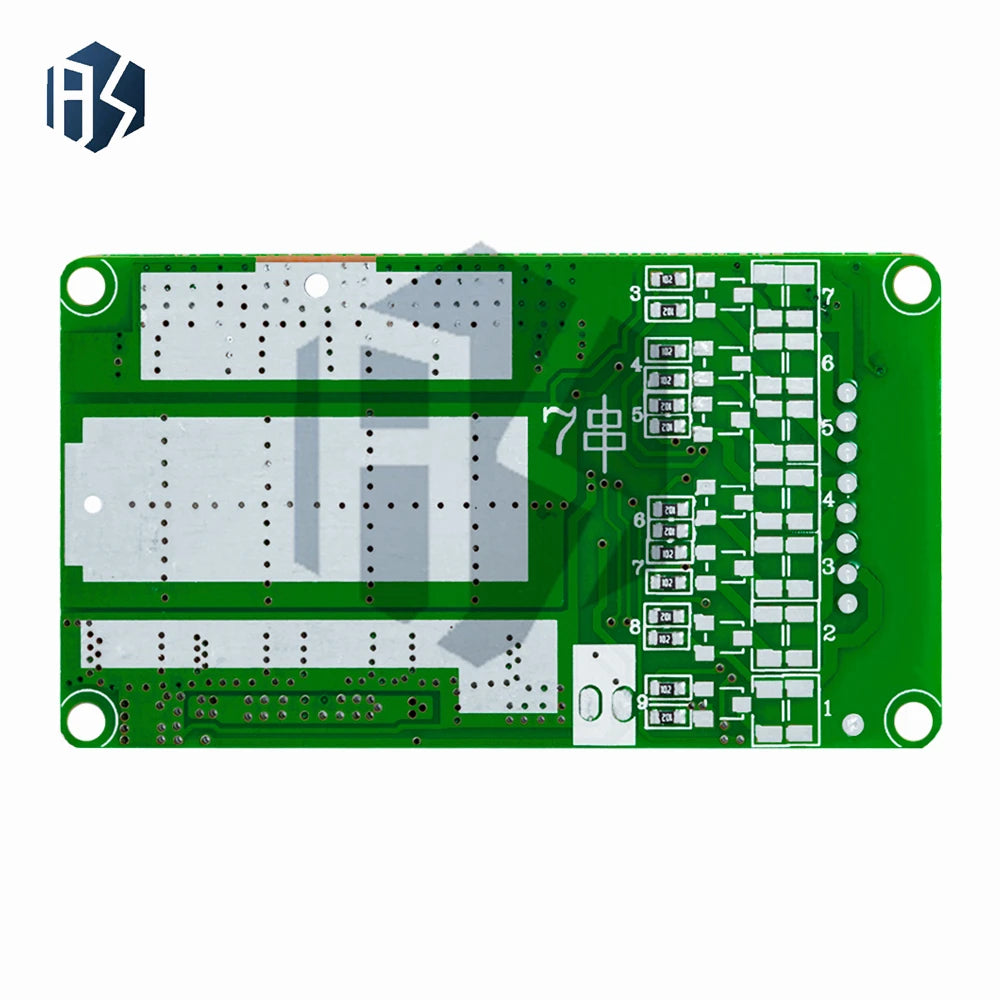 ‌7S 24V Lithium Battery BMS – 10A/15A/18A Li-ion/LMO/Ternary Protection Board with Balance Charging & Over-Discharge Zpaxo