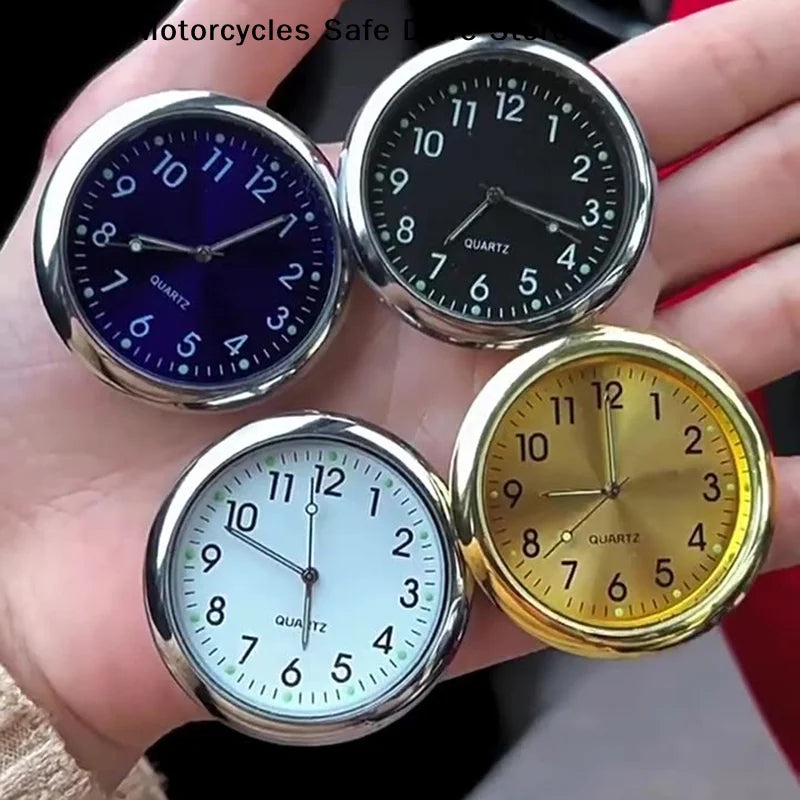 CMCar Clock Luminous Automobiles Internal Stick-on Mini Digital Watch