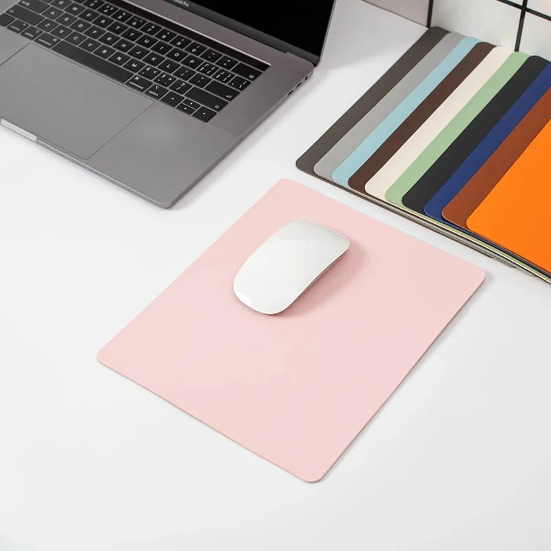 Universal PU Mouse Pad Non-slip Gaming Leather Waterproof