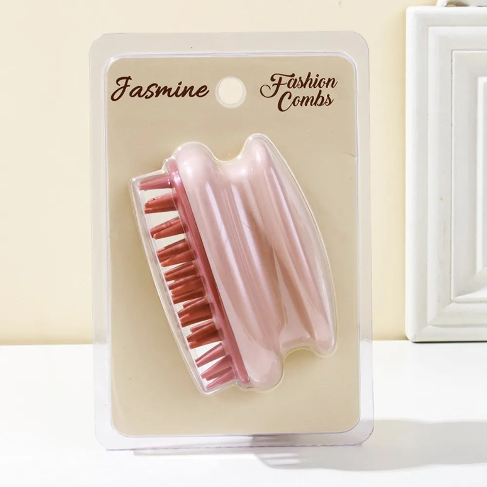 Gifts Comb Head Silicone Hair Washing Brush Easy To Clean Scalp Scratcher Massage Brush High Quality Washing Hair Tool Zpaxo Pink