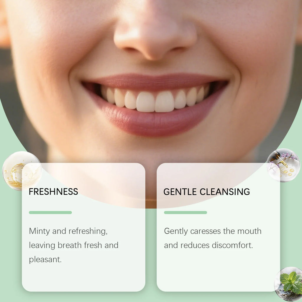 Orchid Mint Mouthwash – Fresh Breath & Oral Care 100ml Oral Care Mouthwash Zpaxo
