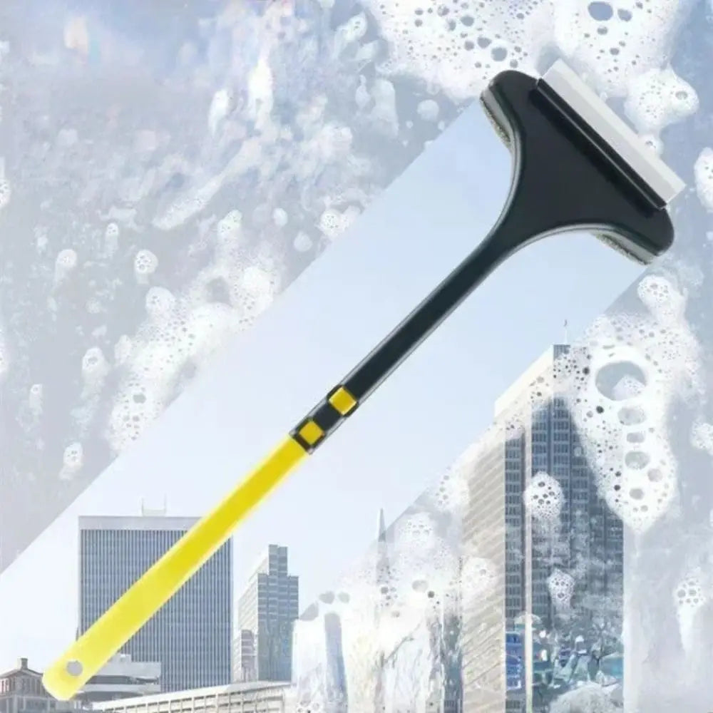 Retractable Window Screen Cleaning Brush Ergonomic Wet and Dry Multifunctional Screen Brush Scraper Brus Kitchen Screen Cleaner Zpaxo