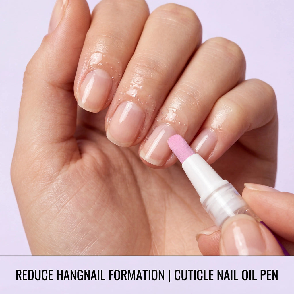 Nail Care Set Portable Cuticle Oil Pen Flaky Skin Care Stabilizing Restoring Soothing Redness Daily Grooming Kit Hand Foot Use Zpaxo