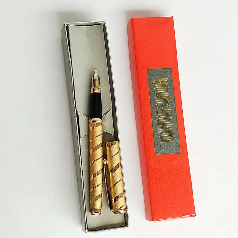 Vintage Yong Sheng 805 Fountain Pen, Bright Point, Smooth Writing for Calligraphy Practice, Daily Stationery, 1990s Zpaxo 805jinse Mingjian