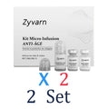 0.25mm Microneedle Facial Serum Set Deep Hydration Lock Moisturizing & Repairing Dry skin remedy Facial serum Hydrating cream Zpaxo 2 Set