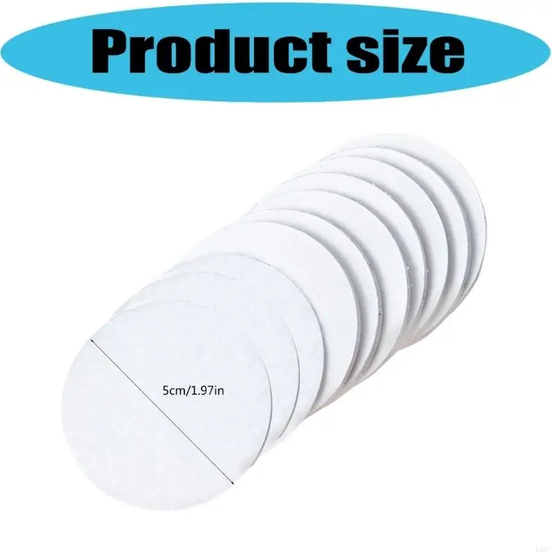 Hook Loop Fasteners Double Sided Sticky Round Tape Securing Sofa