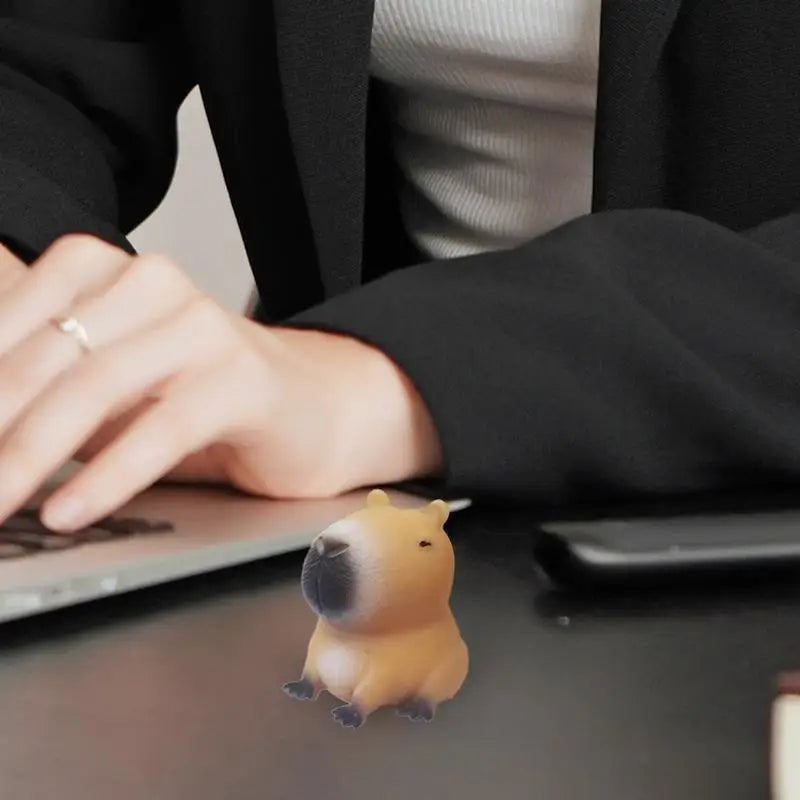 Squishys Capybara Soft Pinch Toy Squeeze Toys Fidgets Silicone Stress