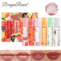 6-piece fruit lip oil set transparent colorless lip oil lipstick fruit lip oil moisturizing moisturizing bead moisturizing lip o Zpaxo D6002