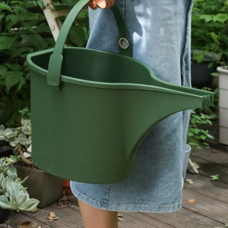 Oversized 8L Capacity Plant Watering Jugs With Reinforced Plastic Long Sprinkler Spout Zpaxo