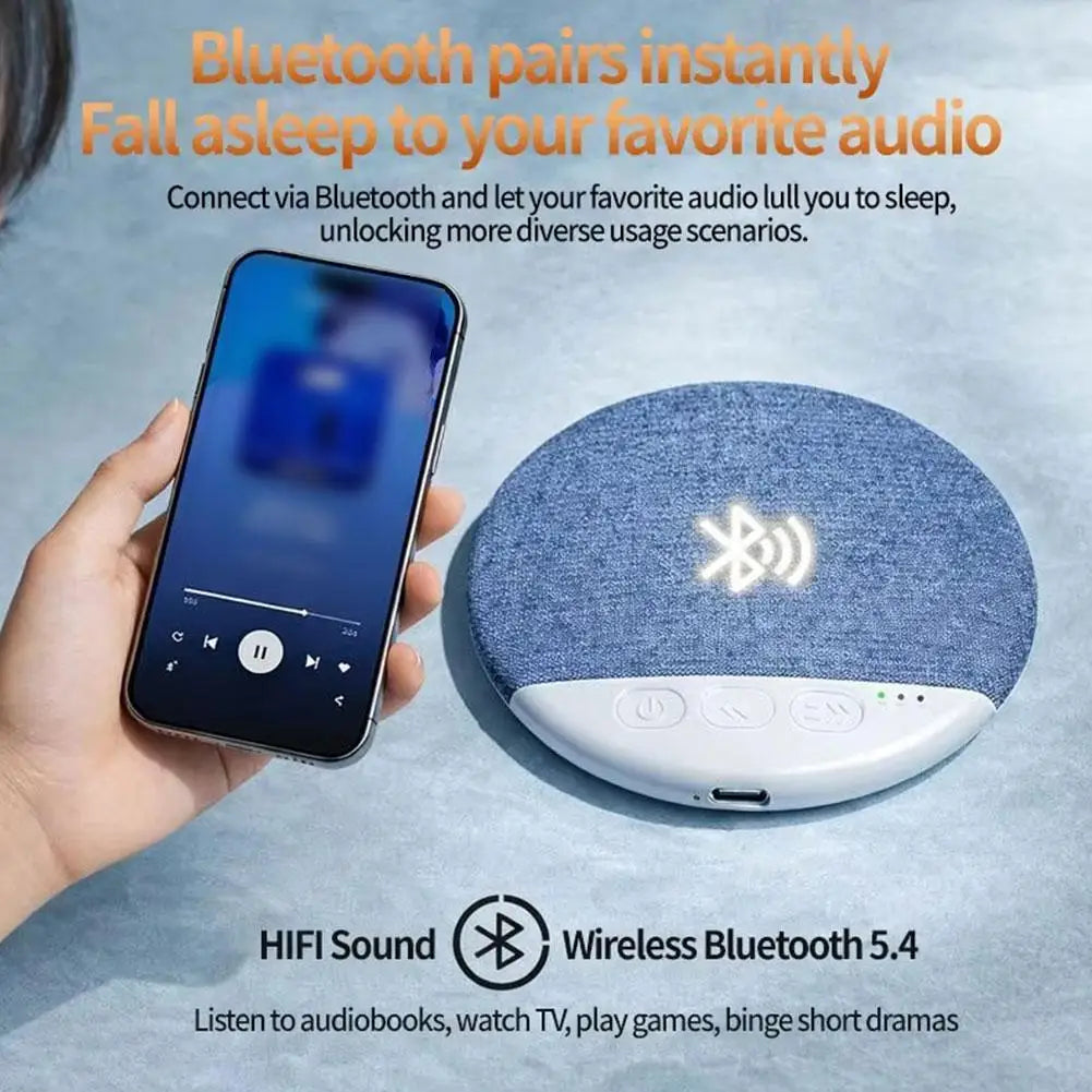 Bluetooth Under Pillow Speaker – White Noise & Sleep Timer Bluetooth Pillow Speaker Zpaxo