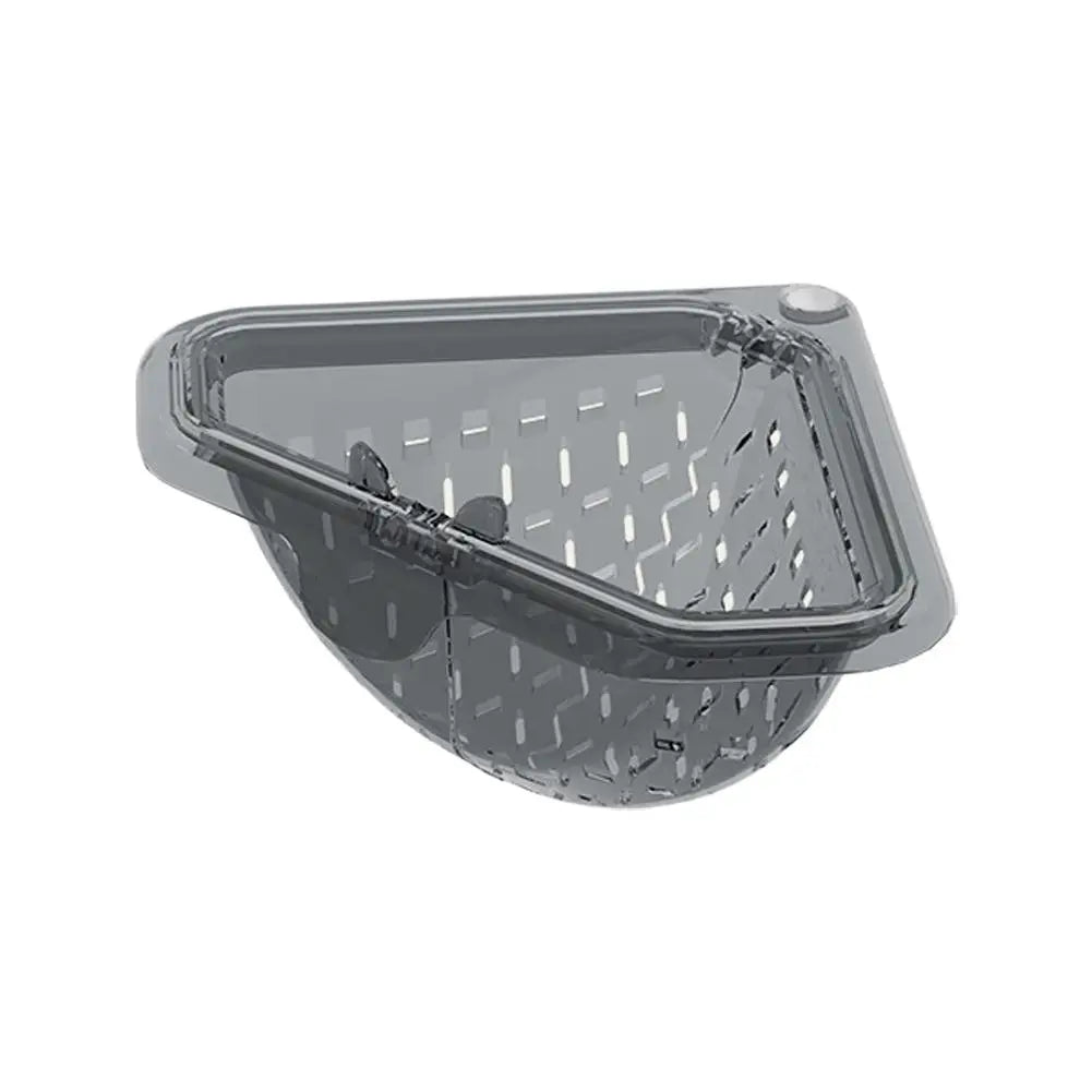 Magnetic Corner Sink Drain Basket – No-Drill Food Strainer Sink Drain Basket Zpaxo 1PC