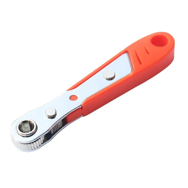 Mini Double Ended Quick Socket Ratchet Wrench Rod Screwdriver Bit