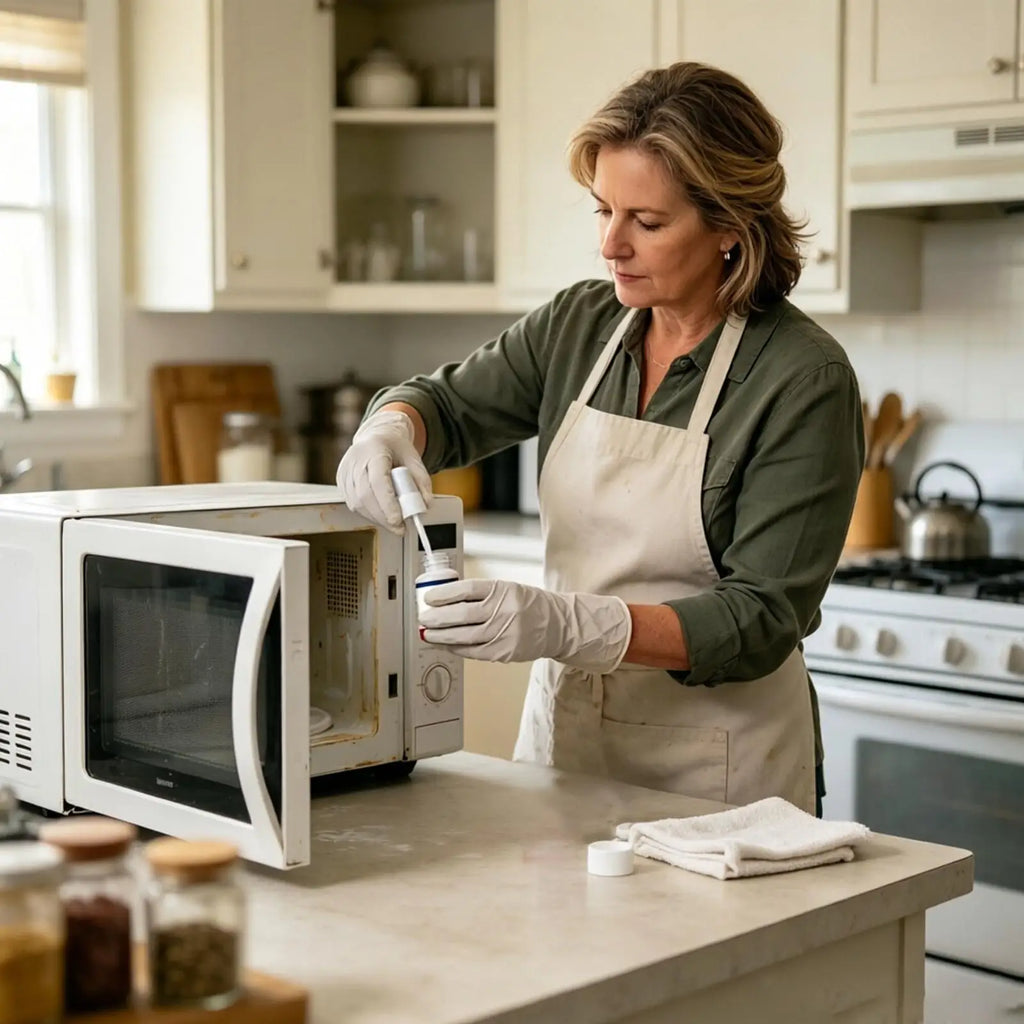 Microwave Cavity Repair Paint Appliance Interior Restoration Coating