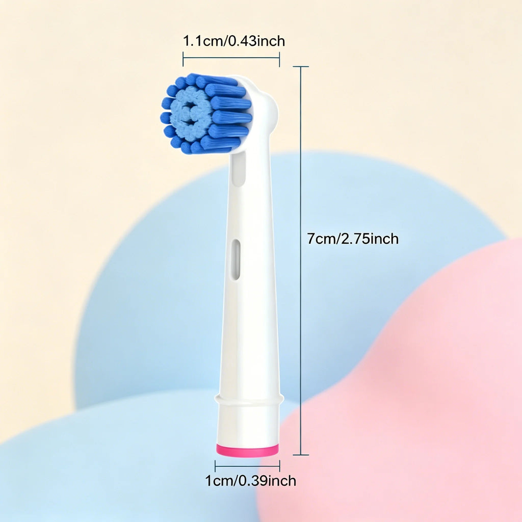 EB-17S Wholesale 4 8 Lot Electric Toothbrush Head Oral B 6000 Zpaxo