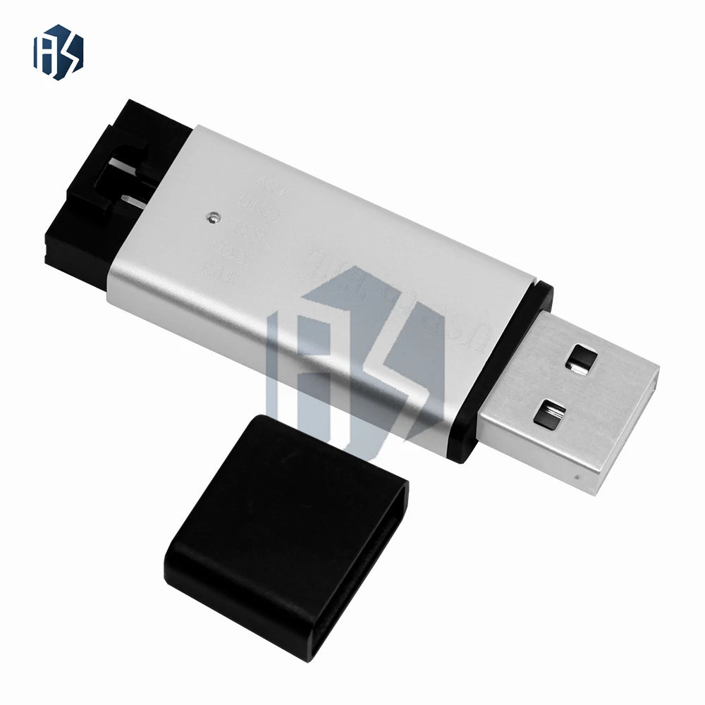 6-Pin USB 2 0 TTL UART Converter CP2102 Aluminum-shelled FT232 STC Zpaxo