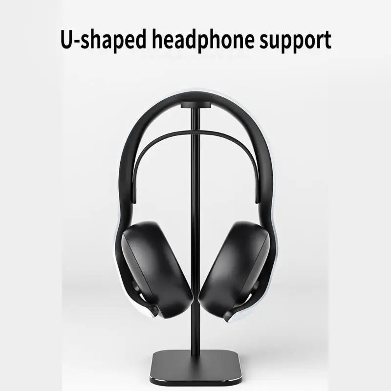 652F Aluminium Headphone Stand Holder Space Saving Gaming Headset Stand Rack Desktop Organizers For Pulse Zpaxo