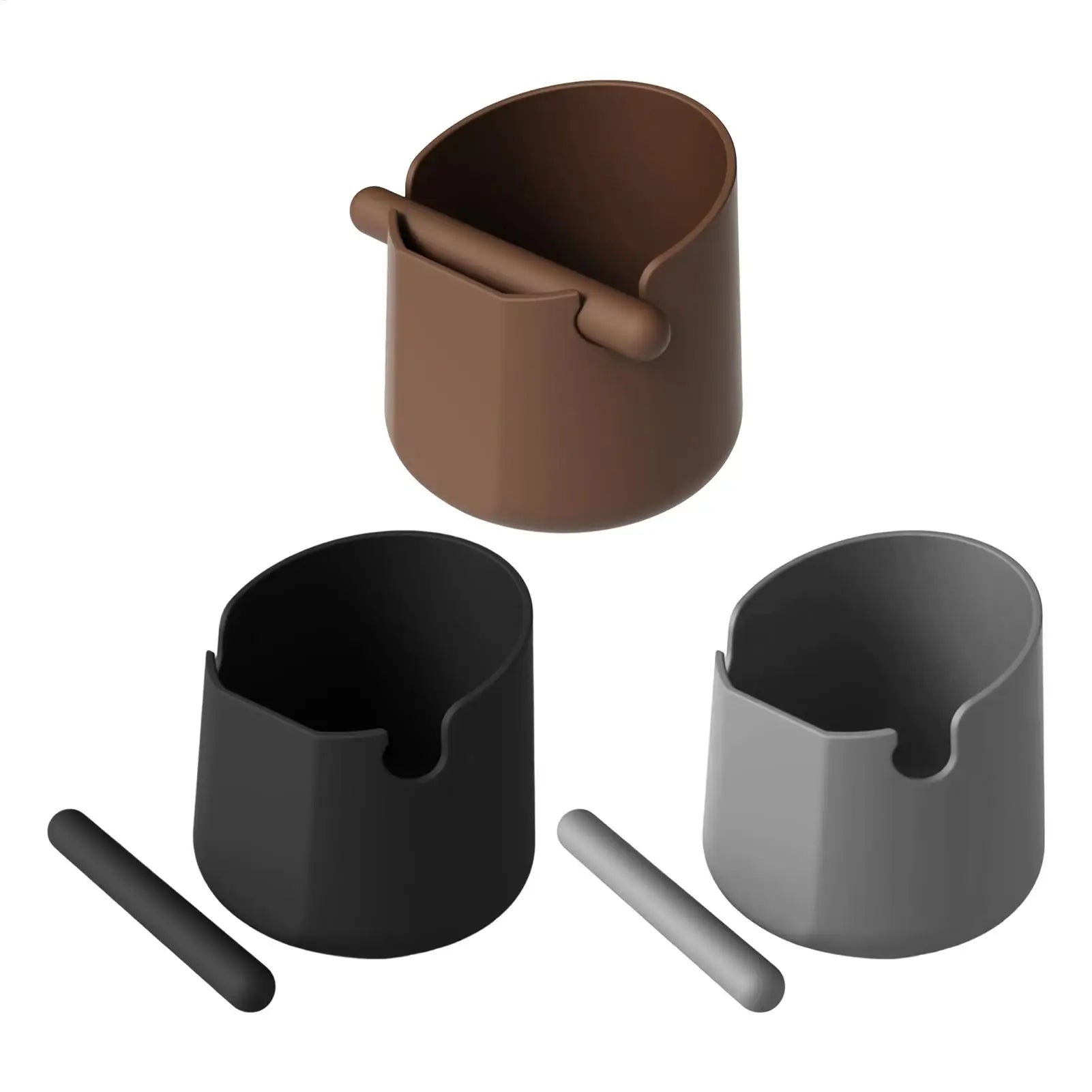 Coffee Knock Box Shock Absorbent Puck Container Bin Espresso Machine