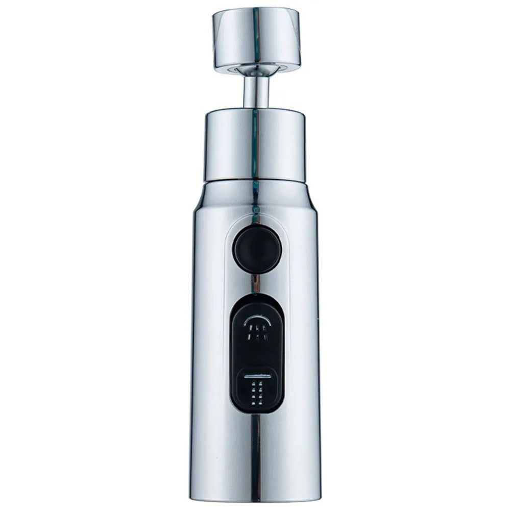 360 Degree Rotatable Faucet Extender Kitchen Aerator 3 Modes Bathroom