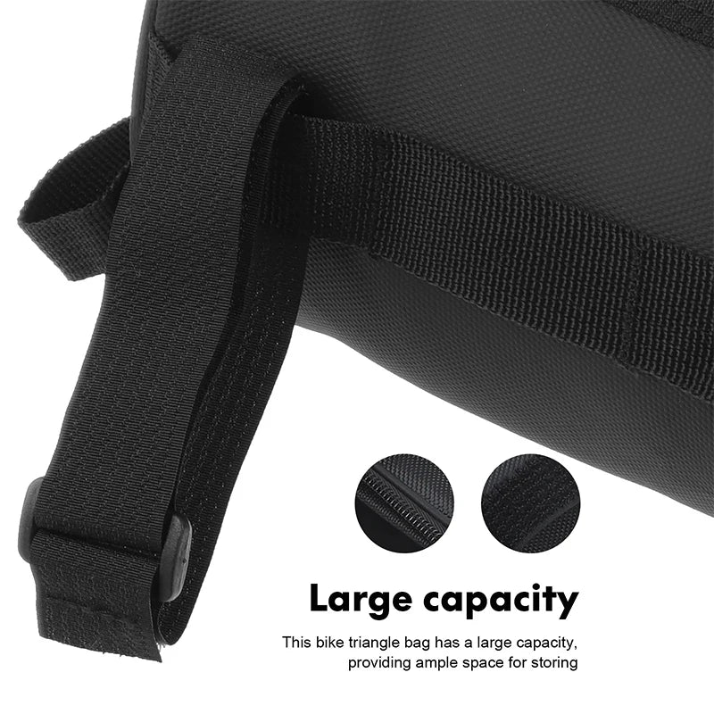 Multi-Functional Bicycle Handlebar Bag Durable Large Capacity Portable Commuter Adventures Cylindrical Bike Bag Bike Accessories Zpaxo