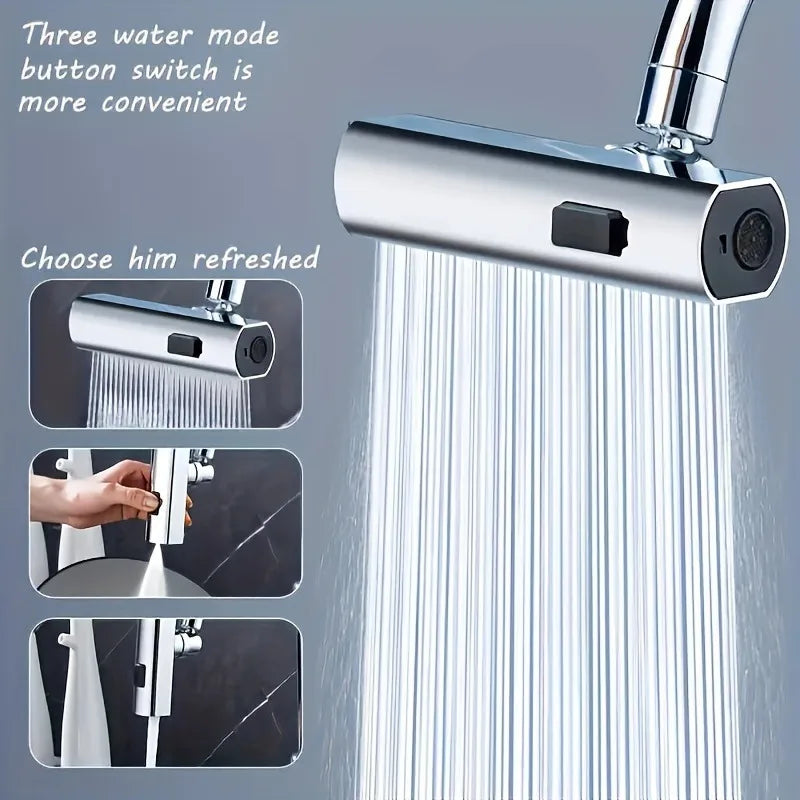 Universal Copper Kitchen Faucet Aerator – 3 Flow Modes Faucet Aerator Nozzle Zpaxo
