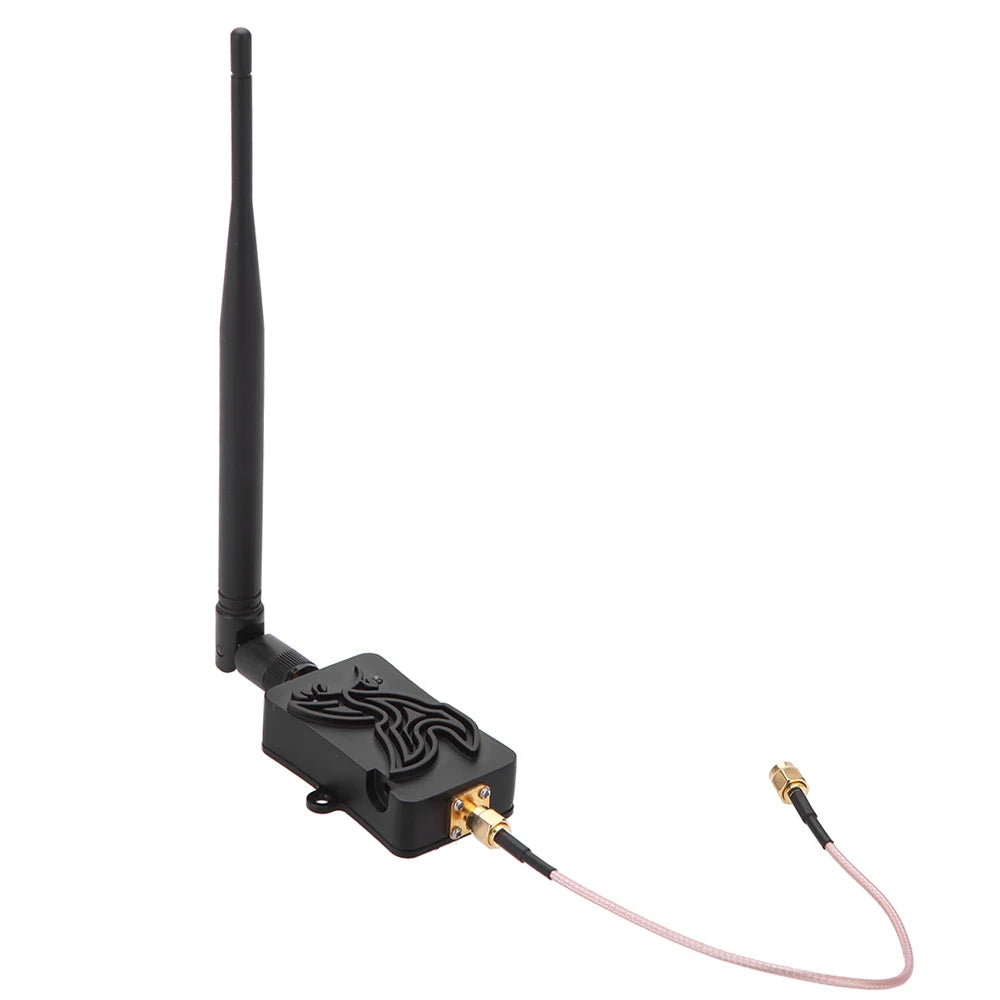 4W 4000mW 802.11b/g/n Wifi Wireless Amplifier Router 2.4Ghz WLAN ZigBee BT Signal Booster with Antenna TDD Computer Accessories Zpaxo