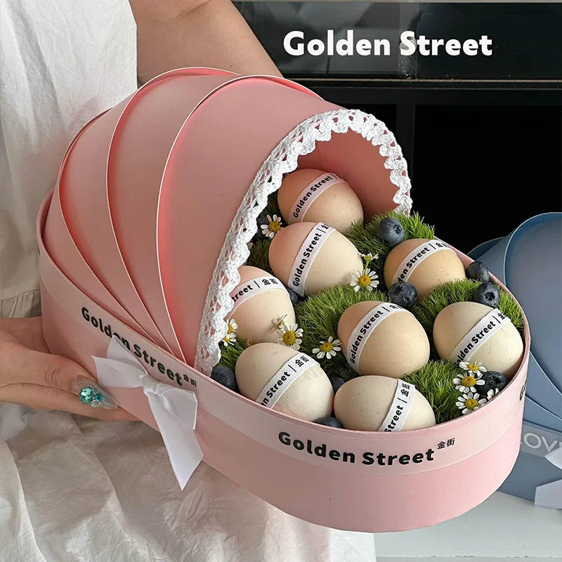 Cradle Flower Gift Box – Baby Shower, Wedding & Easter